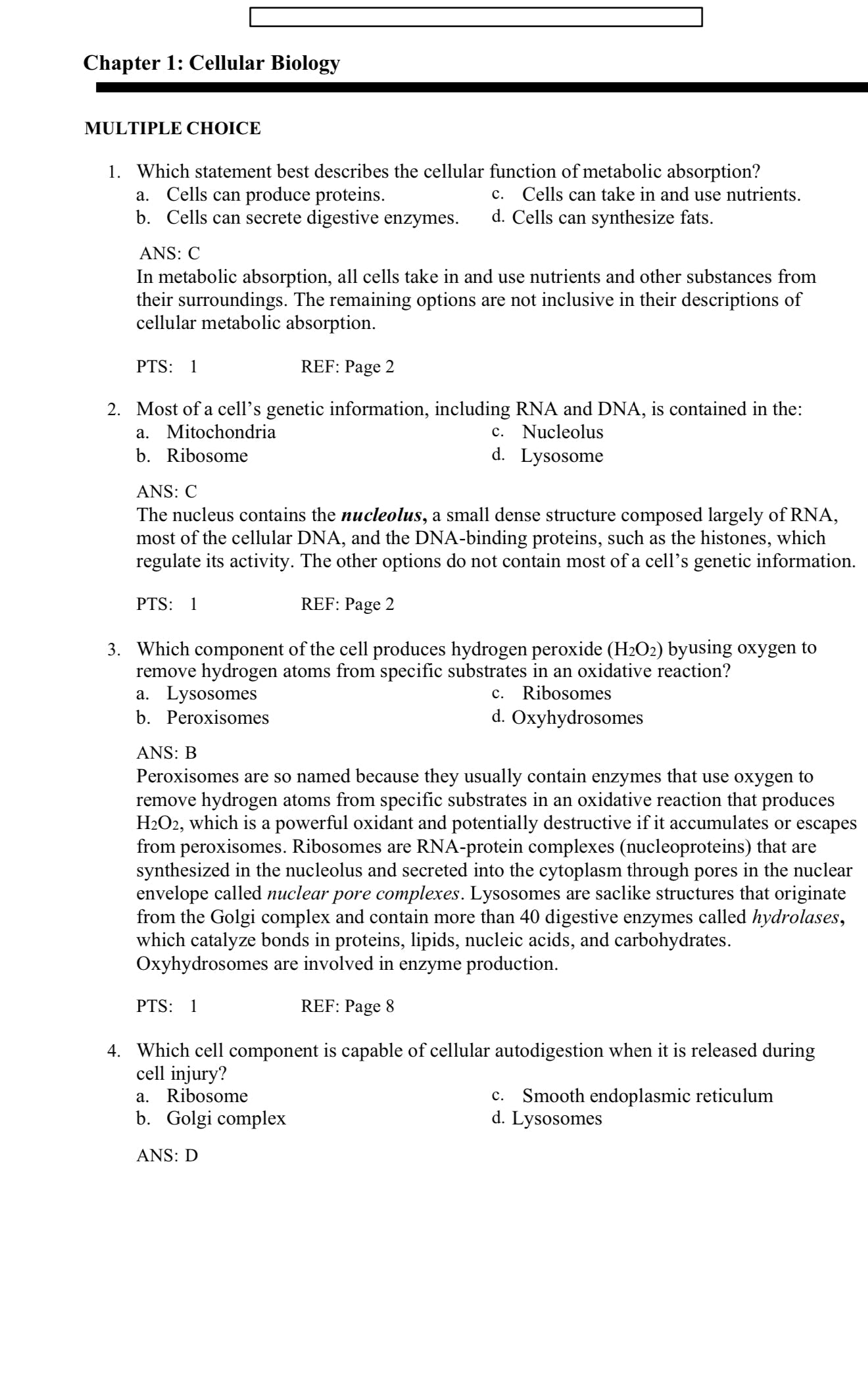 Pathophysiology, 9th Edition by McCance – Test Bank