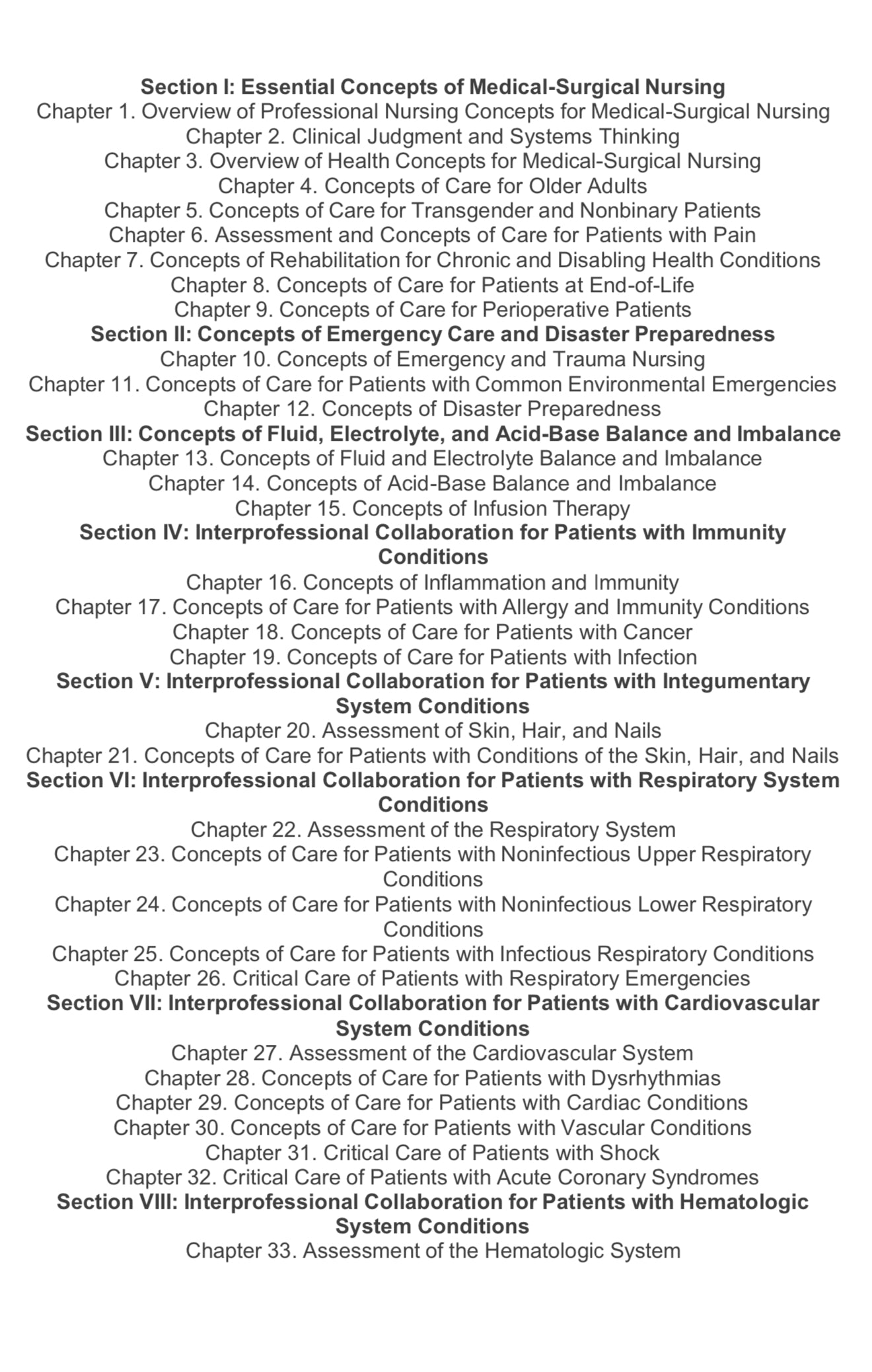 Test bank MEDICAL SURGICAL NURSING:CONCEPTS FOR CLINICAL JUDGEMENT AND COLLABORATIVE CARE 11TH EDITION IGNATAVICIUS