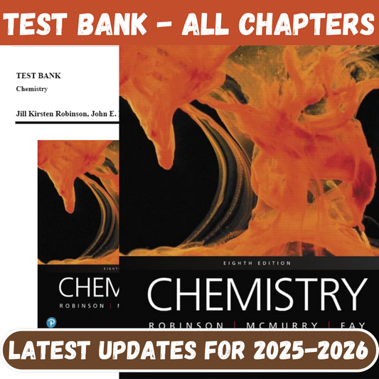 Test Bank for Chemistry, 8th Edition by Robinson-ExamThrive