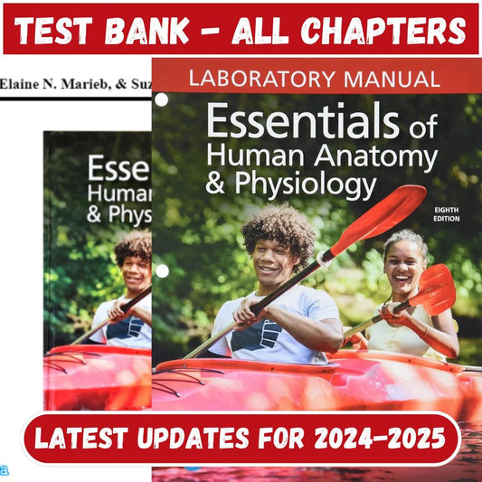 Test Bank for Essentials of Human Anatomy & Physiology, 13th Edition by Marieb-ExamThrive