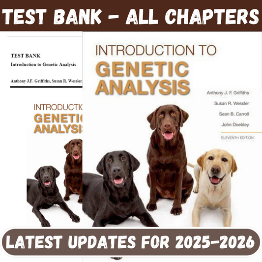 Test Bank for Introduction to Genetic Analysis, 11th Edition by Griffiths-ExamThrive